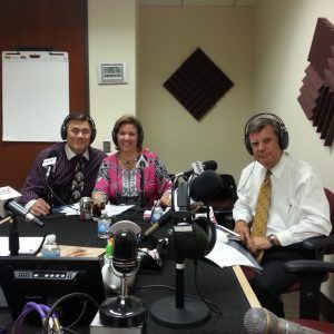 Dr. Ed Helton and Kim Rozycki from Columbus State University visit Booth 61 on July 24th, 2013