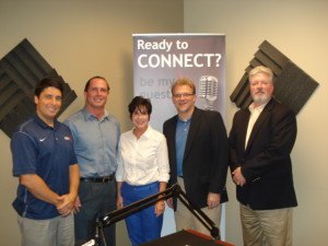 Henry Hardin with SCI Companies, Greta Cairns with Strategic HR Initiatives, and Bryan Nicholson and Fielding Alderman with Credible Solutionz