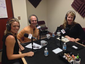 Erin Whitty with Two Men and A Truck, and Kelly and David Long with Orangetheory Fitness