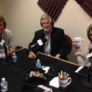 Jennifer Sabel with InterContinental Hotels Group, Hank Picken with Beaumont Products, Inc., and Keehln Wheeler with MaxMedia