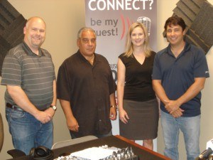 Tom Mitchell with Autorama Pre-Owned Cars and Lei Gray with Siegel Insurance