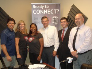 Eric Reid with the Eric G. Reid Company, Vlad Rusz with Sterling Rose Consulting Corp, and Missey Cunningham & Sulianna Chandler with RD Direct