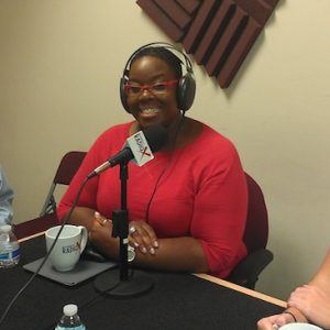 Denise Reese with Endava, Dr. Jordan Amadio with NeuroLaunch and Ashley Wells with Atlanta Ad Club