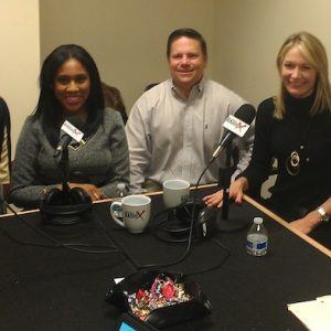 Nancy Glube with Dale Carnegie Training, Jack Canouse and Chris Albano with Stars and Strikes, Tonya Lanthier with DentalPost and Dontaira Terrell