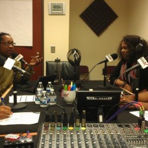 Antonio Thornton from Money Mouth Marketing with Roshawnna Novellus and Tanya Edwards