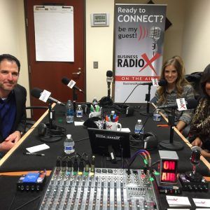 Terrilyn Simmons and Gianna Carme with ChooseATL and Metro Atlanta Chamber, Carlos Hidalgo with ANNUITAS and author of Driving Demand