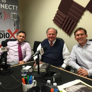 Mark Donnolo with SalesGlobe, Tarby Bryant and Brandon Skolnick with Gathering of Angels