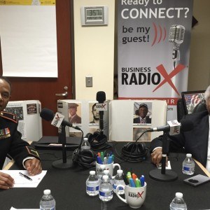 Ambassador Theodore R. Britton and CWO4 (ret) Fred L. Codes with The Montford Point Marines Association