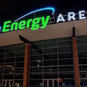 PRESS CONFERENCE: Infinite Energy Arena Unveils Marquee Sign