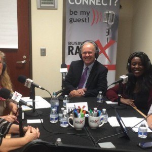 Kunbi Tinuoye with UrbanGeekz, Patrick Lynch with The Frontier Group, Linda Minnick with Linda Minnick Consulting and Sherry Wheat with TeleSales, Inc