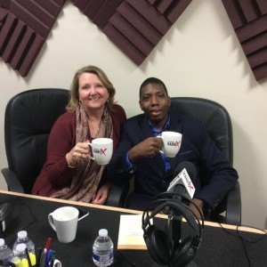 Georgia Tech Entrepreneur in Residence, Jane McCracken and TC Productions Owner/Cinematographer, Trenton Carson