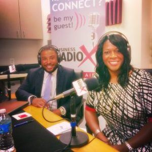 Dr. Dionne Poulton and Jermaine Pettis of Brand Bank