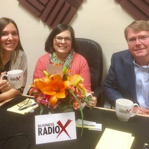 Brad Serff with Providence Bank, Jenn Graham with Aha! Strategy also Civic Dinners and Betsy Hall with Hall’s Flower Shop and Garden Center