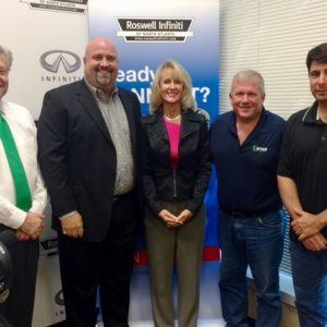 Kurt Hilbert with The Hilbert Law Firm, Dawn Cook with DayBreak Enterprises, and Mike Nolan with Star Asset Security