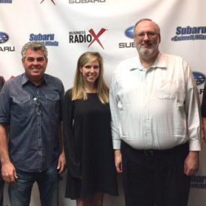 Charles Pace & Shelly Schwerlzer with Gwinnett County Public Library and Duane Cummings with Leadercast