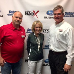 Douglas Erdman with The Flying Locksmiths and Louise Dillard with The Dillard House