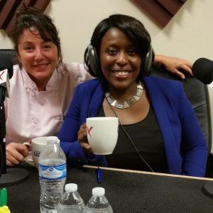 Jenny Levison with Souper Jenny and Kunbi Tinuoye with UrbanGeekz