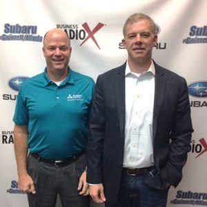 Steve O’Brien with Mitsubishi Electric Cooling & Heating and Will Hall with HIPnation