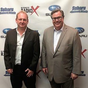 Steve Kendrick with SELECTsi Automotive and Dirk Steiner with YXLON