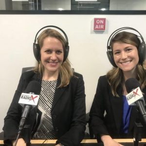 Mallory McKenzie and Christina Million with Georgia State University Alumni Association