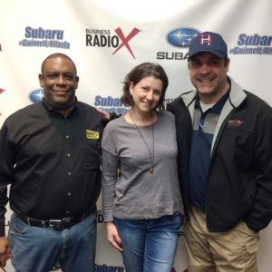 Julius Colbert with Dickey’s Barbecue Pit and Nathan & Lana Davis with Tip Top Home Inspectors