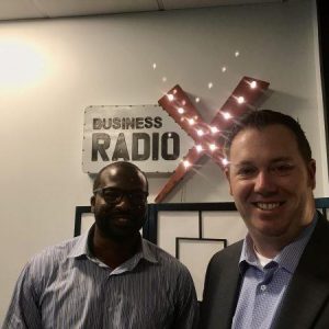 Rashawn Johnson with TriNet and Joe White with Brightlink IP