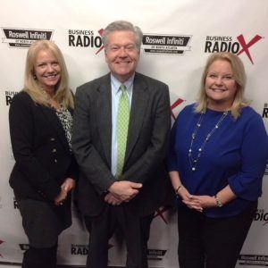 Stephanie Taylor with Atlanta Divorce Law Group and Deanna Dickinson with Reich Dental Center