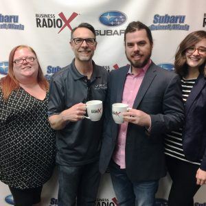 MEMBER SPOTLIGHT: Nicole Russell with Dave & Buster’s Sugarloaf, Chris Reese & Parker Cain with VRX Games, and Taelar Bybee with Gwinnett Chamber of Commerce