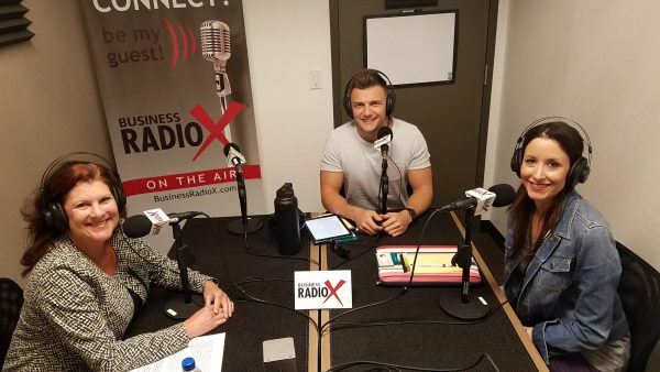 MichelleFaustAlexSchreckandMindyWeinsteinonPhoenixBusinessRadioX1