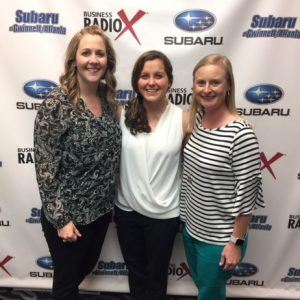 Leigh Futch & Michelle Versfeld with The Georgia Way and Kristi Greer with Oconee State Bank