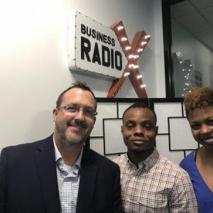 Chad Lewis with ETS Wound Care, Christopher J. Williams, MD with Regenexx, and Tracey Paulfrey with the Concourse Athletic Club