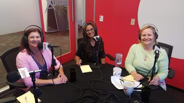 Kristi-Henry-and-Dr-Melanie-Dias-with-Michelle-Faust-on-Business-RadioX3