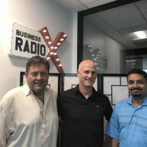 Adwait Joshi with DataSeers, and Tom Loftus & Jim Garrard with 3G Insurance, LLC