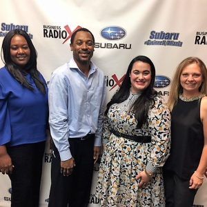 Natasha Lisin with Smile Creations Dental, Ashley Lail with Benco Dental, and Vonya & Kareem Hodrick with WellSource Integrative Health Solutions