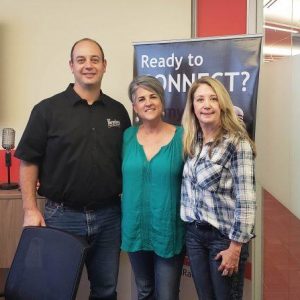 Oren Molovinsky with Farmboy Restaurant and Deborah Bernett with Arizona Grass Raised Beef Co