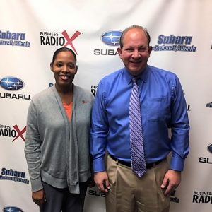 Dr. Alan Miller with Dunwoody Internal Medicine and Dr. Angela Wright with Peach Blossom Dental