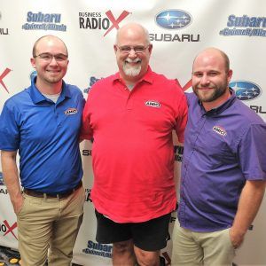 Kevin, Tristan, & Jeremy Bush with Amici Pizza & Wings Gainesville