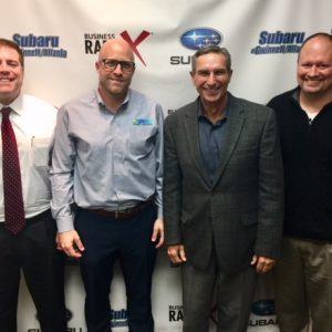 SIMON SAYS, LET’S TALK BUSINESS: Patrick Sutton of Milner, Inc.; Rob Otersen of SPATCO Energy Solutions; and Todd McCarty of WSI Marketing Upside