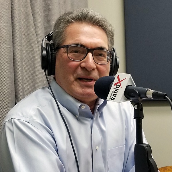 Timothy Moser with Quarles & Brady in the studio at Valley Business RadioX in Phoenix, AZ