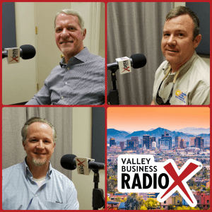 Joe Cunningham with Sunny Energy, Corey Garrison with SouthFace Solar & Electric, and Scott Hufford with Chasse Building Team