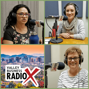 Jeri Royce, Maria Valenzuela, and Anna Ortiz with Esperança