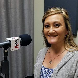 Lynda Riford with Southwest Behavioral & Health Services in the studio at Valley Business RadioX in Phoenix, AZ