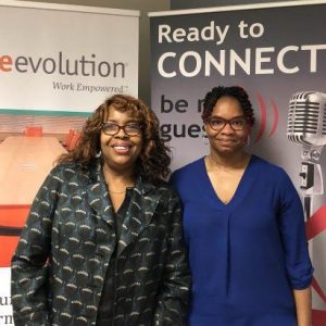 Office Evolution Radio: Tiffany Francis with Corner Bakery Cafe and Bonita White with Bonita White and Associates