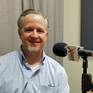 Scott Hufford with Chasse Building Team in the studio at Valley Business RadioX in Phoenix, AZ