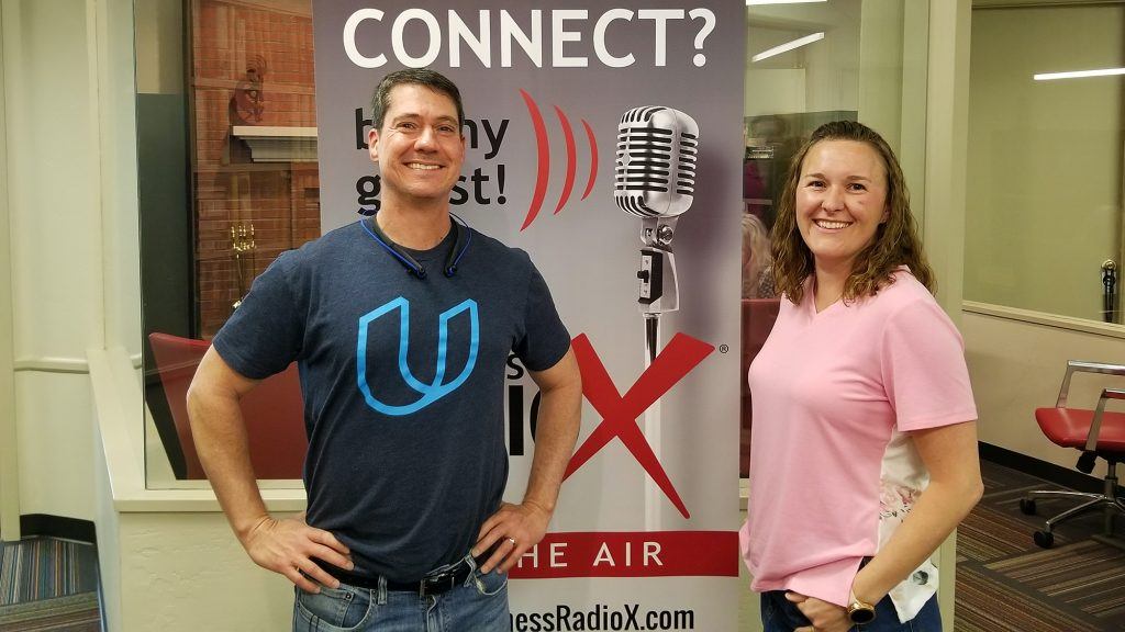 Vincent Serpico and Jennifer Columbe of SerpicoDEV visit Valley Business RadioX in Phoenix, AZ