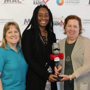 Gwen Gustafson with Arizona Fun Services Stacey Williams with Arizona Credit Law Group and Health Coach Susan Wehrle