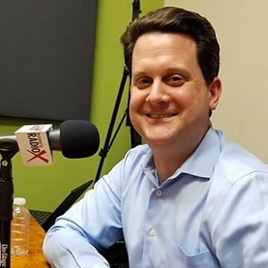 Ben Graff with Quarles & Brady in the studio at Valley Business RadioX in Phoenix, Arizona