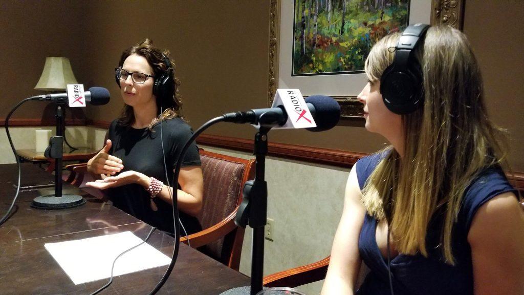 Jen McIntyre and Amelia Warren with Epicure on the Valley Business Radio show on Business RadioX