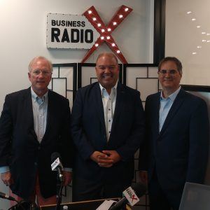 Larry Pless and Bob Sauro with Pless and Sauro, PC and Brian Bullock with Legacy Ventures