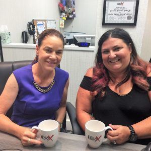 Carla Brown and Kimberly Jones with Canine Pet Rescue